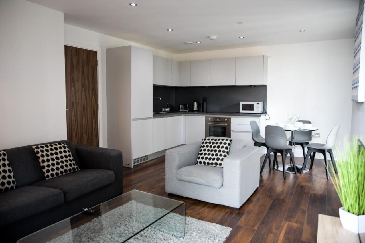 Onpoint Apartments - Spacious 2 Bedroom Apt - City Centre With Balcony Manchester Luaran gambar