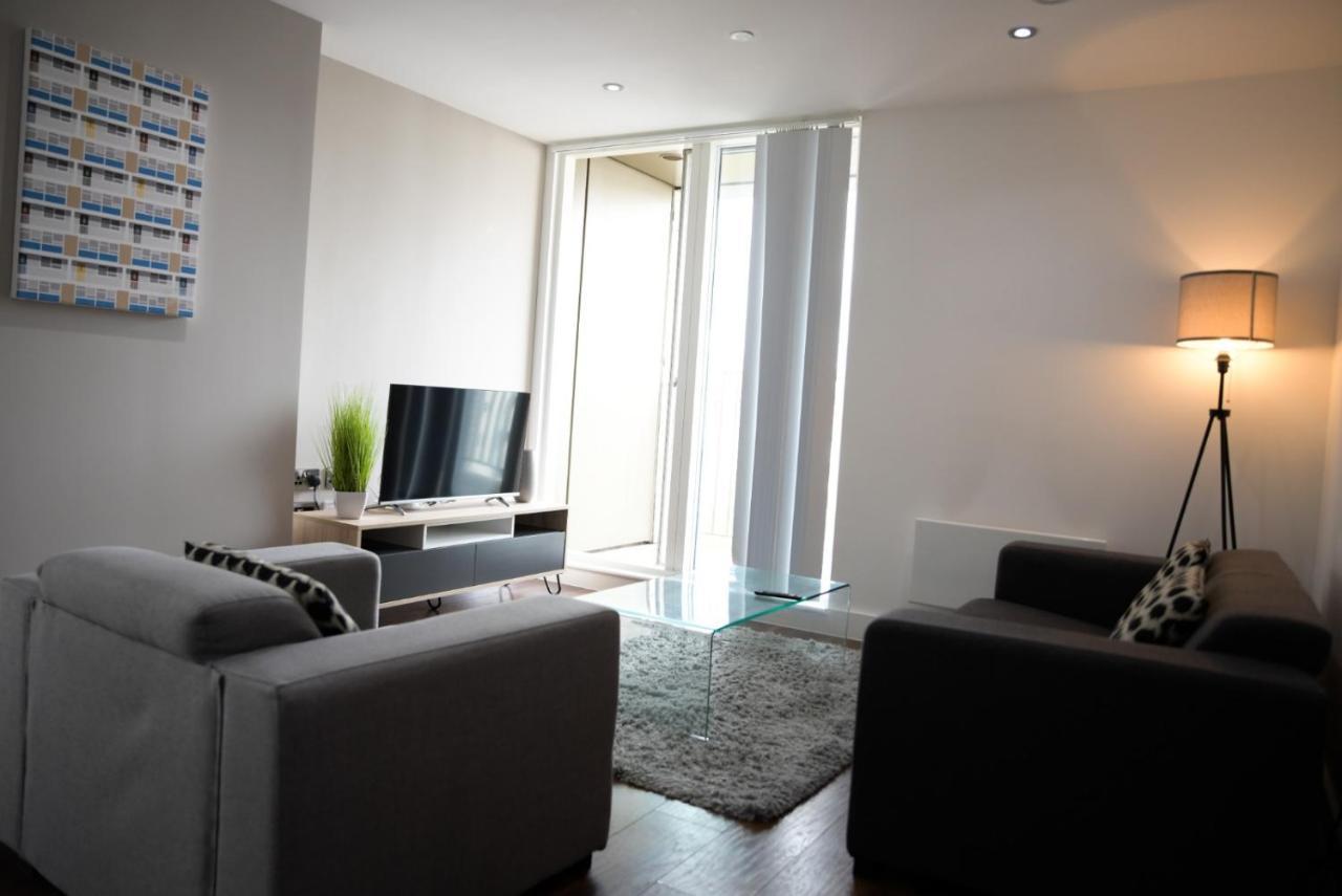 Onpoint Apartments - Spacious 2 Bedroom Apt - City Centre With Balcony Manchester Luaran gambar