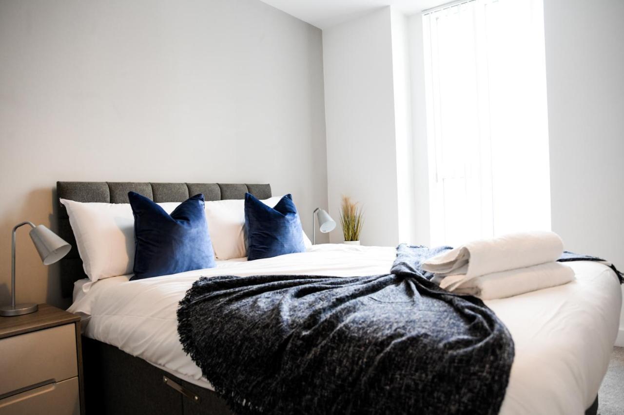Onpoint Apartments - Spacious 2 Bedroom Apt - City Centre With Balcony Manchester Luaran gambar