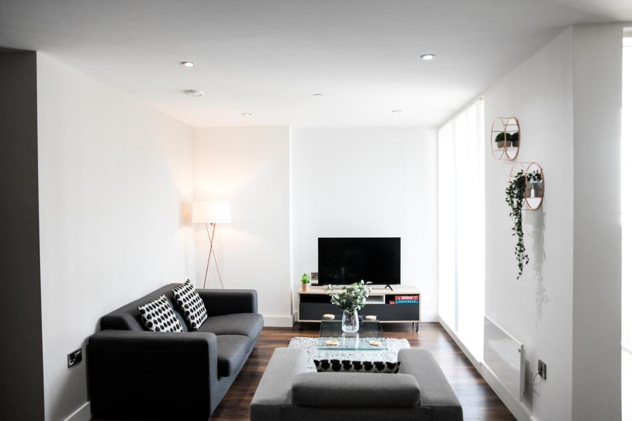 Onpoint Apartments - Spacious 2 Bedroom Apt - City Centre With Balcony Manchester Luaran gambar
