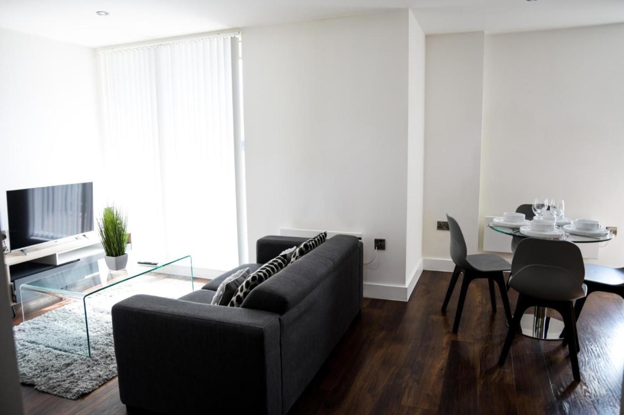Onpoint Apartments - Spacious 2 Bedroom Apt - City Centre With Balcony Manchester Luaran gambar